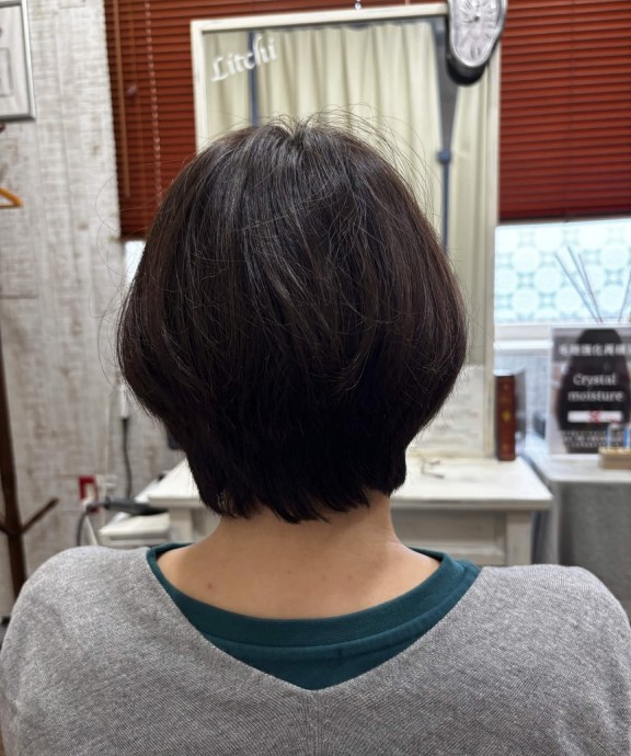 施術前の髪の状態