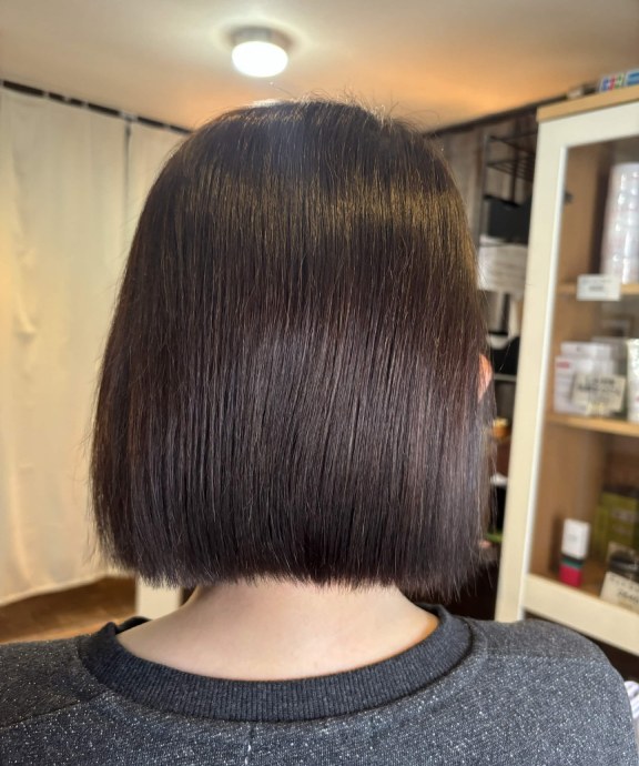 施術後の髪の状態