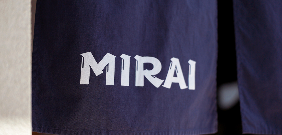 美容室MIRAIの店内