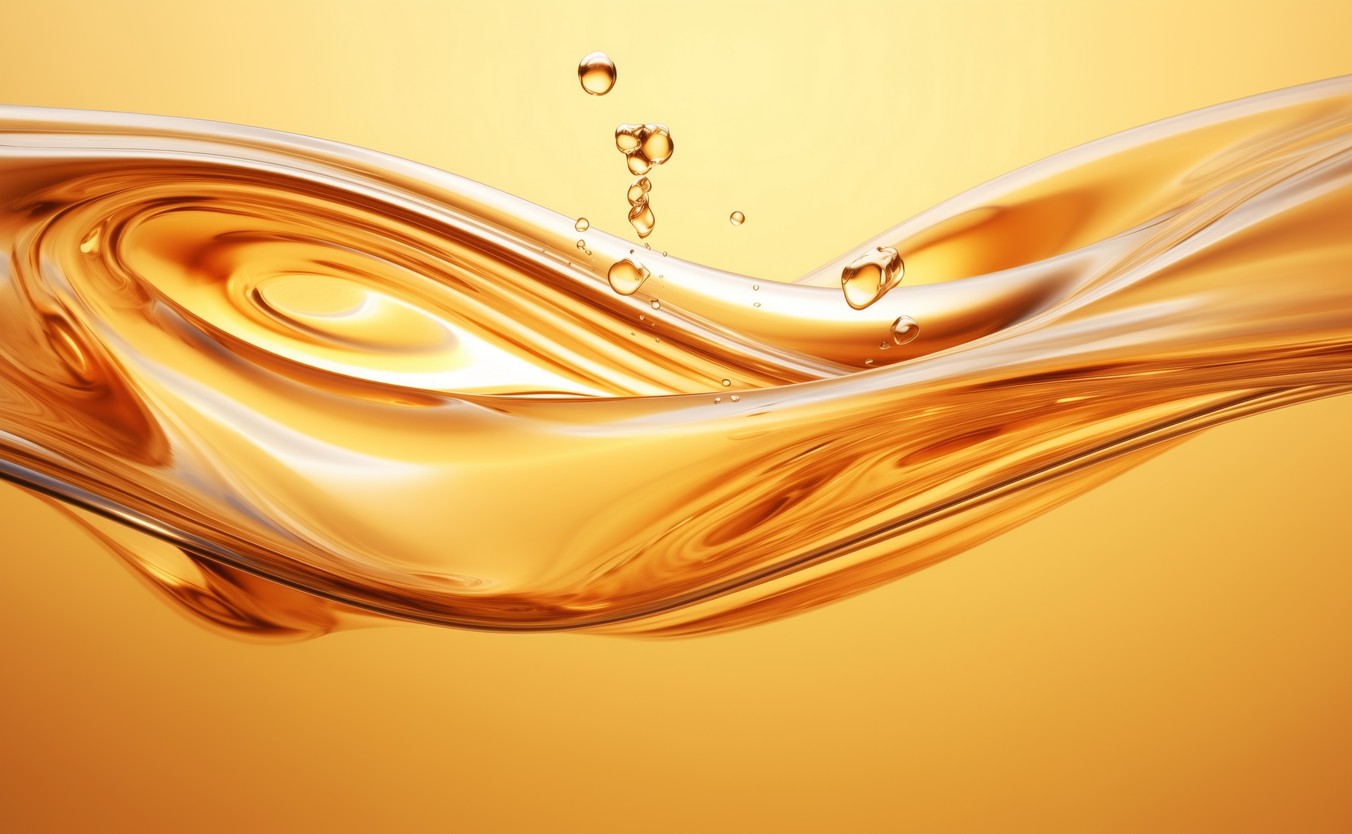 髪の状態を確認しながら薬剤を選定する様子